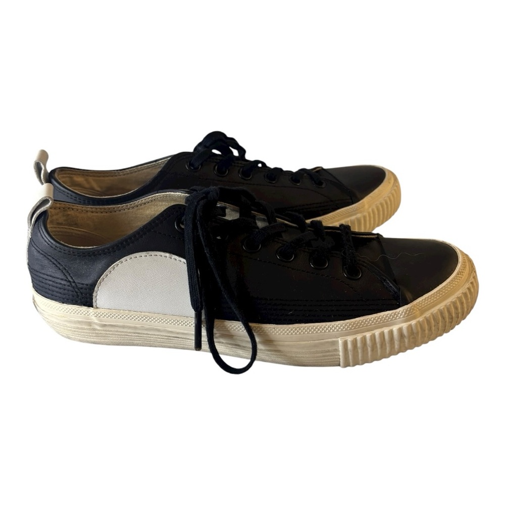 McQ Alexander McQueen Unisex Streetwear edgy Swallow Plimsoll Lace-Up Sneakers